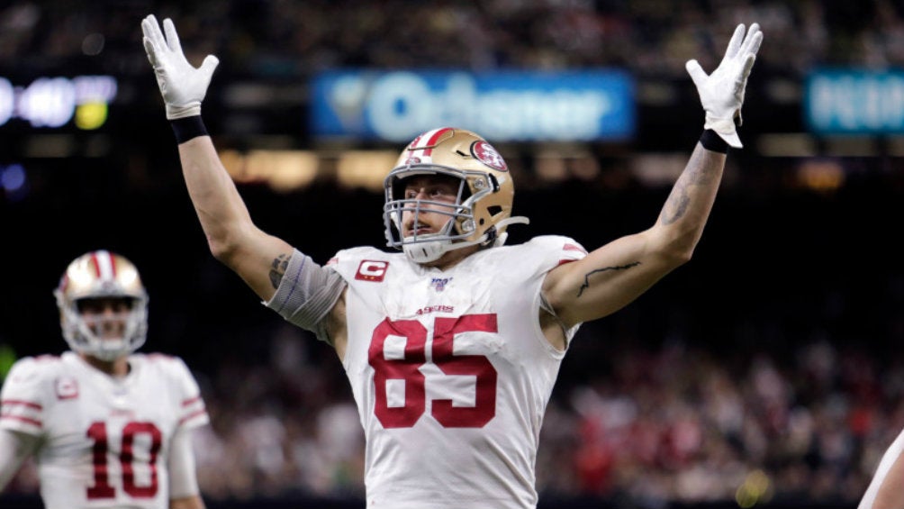 Kittle marca seis puntos para los Niners