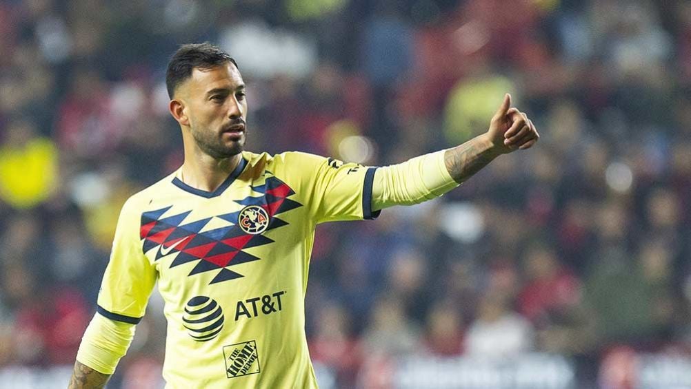 Aguilera, en el partido ante Xolos