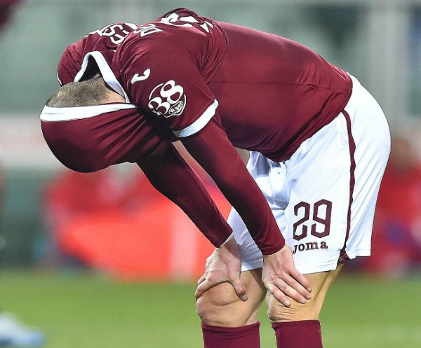 De Silvestri en lamento con Torino