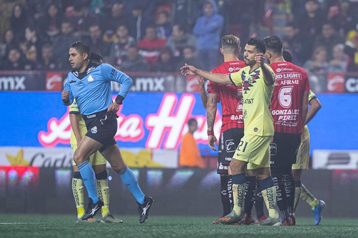 Martín, durante el partido