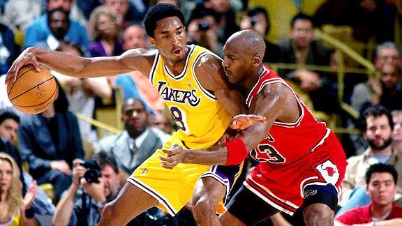 Kobe Bryant y Michael Jordan