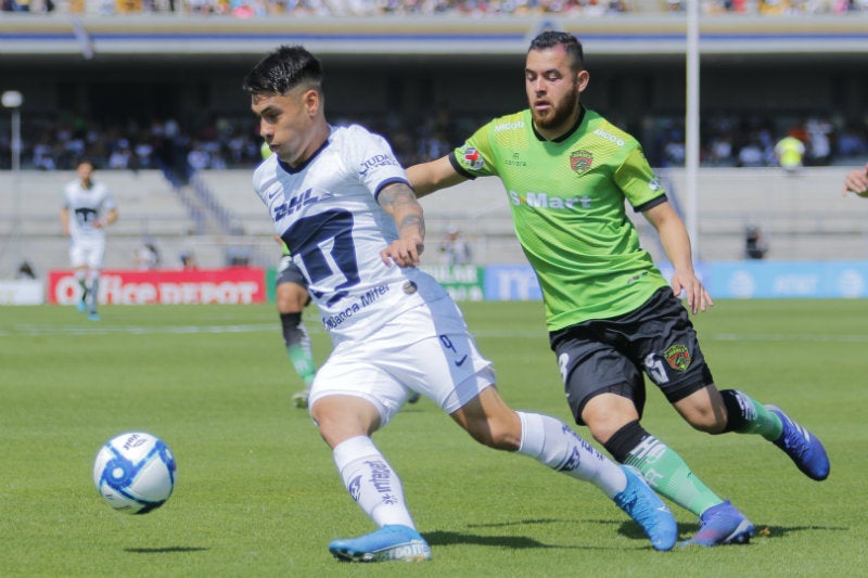 Mora en partido ante Juárez