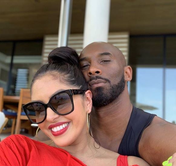 Vanessa Bryant y Kobe en vacaciones