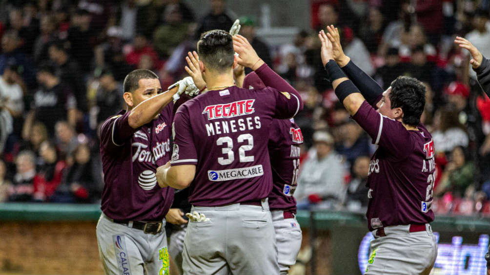 El equipo de Culiacán festeja eufóricamente 