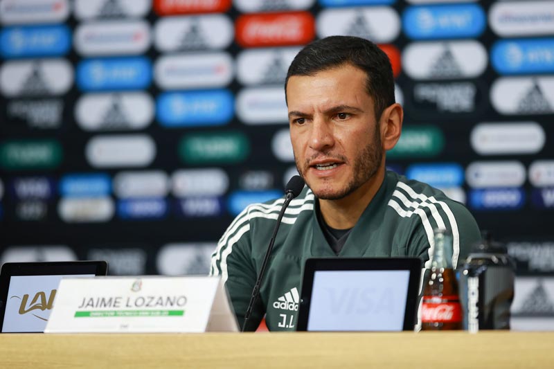 Jaime Lozano en conferencia de prensa