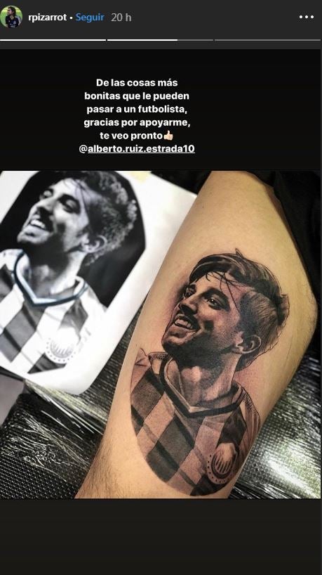 Rodolfo Pizarro en sus historias de Instagram