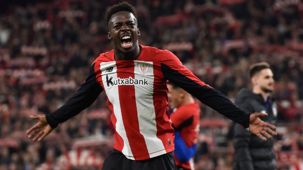 Iñaki Williams en festejo de gol