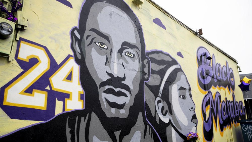 Mural en honor a Kobe Bryant