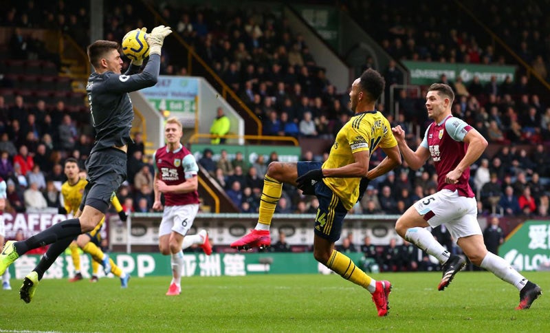 Acción de un juego de la Premier League