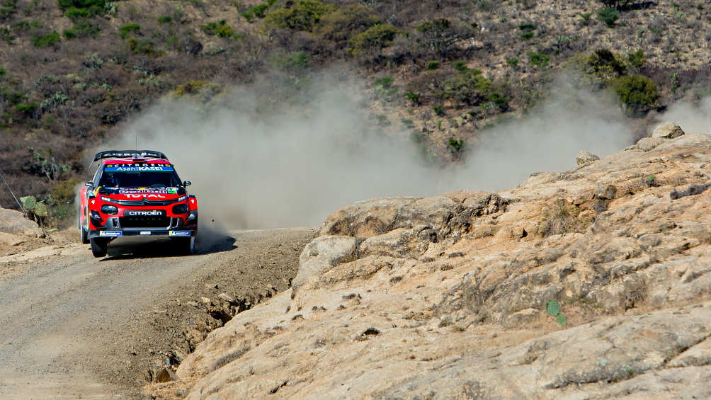 Esapekka Lappi y Janne Ferm, durante Rally de Guanajuato