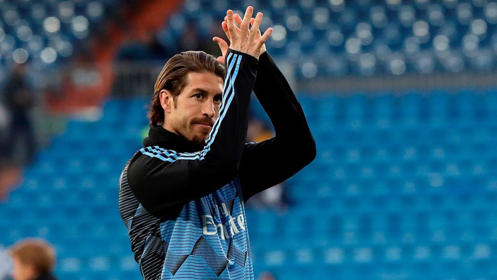 Sergio Ramos previo al juego ante la Real Sociedad