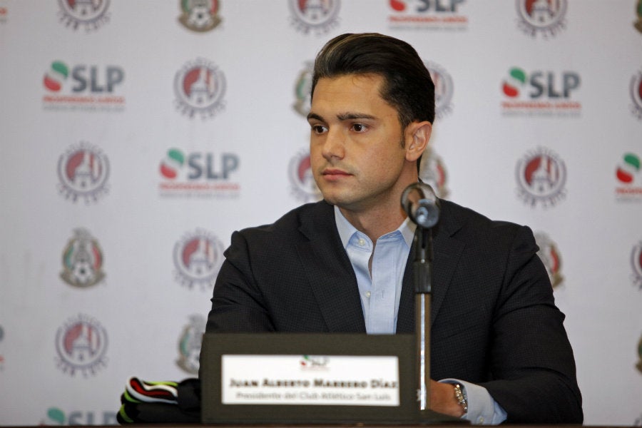 Alberto Marrero en conferencia de prensa