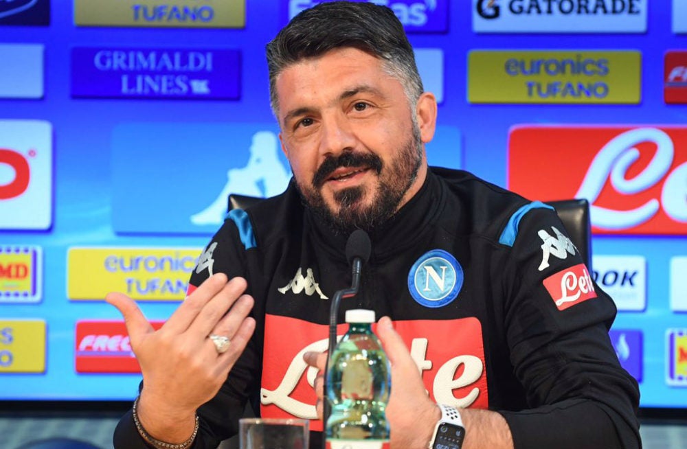 Gennaro Gattuso en conferencia de prensa