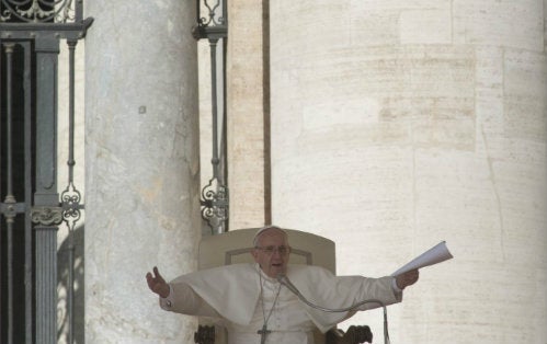 El Papa Francisco, líder de la Iglesia Católica