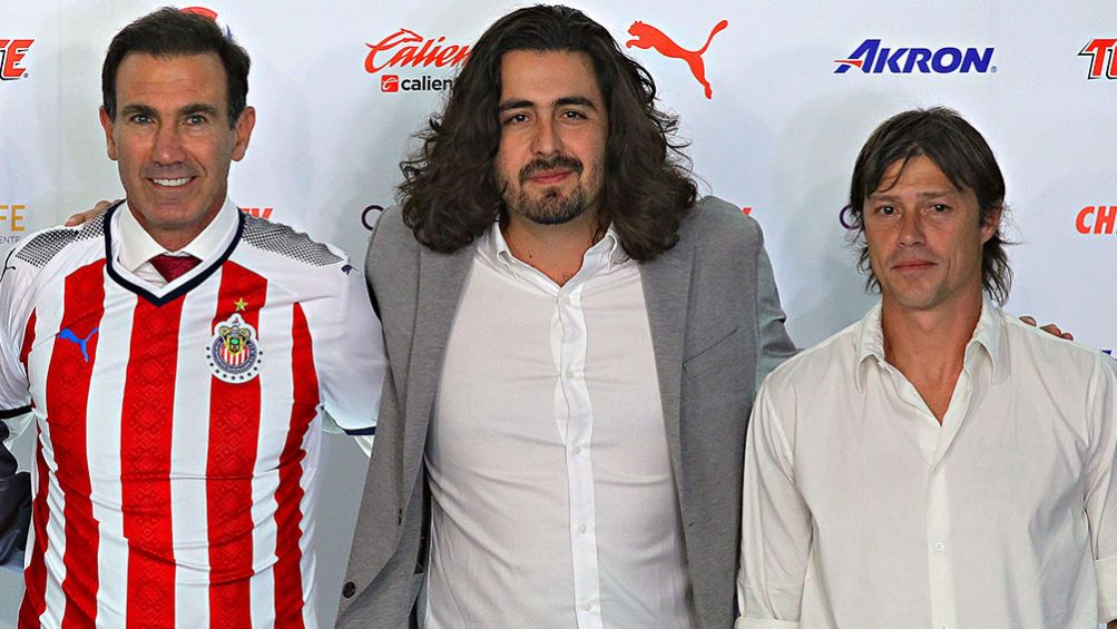 De Anda, Amaury Vergara y Matías Almeyda