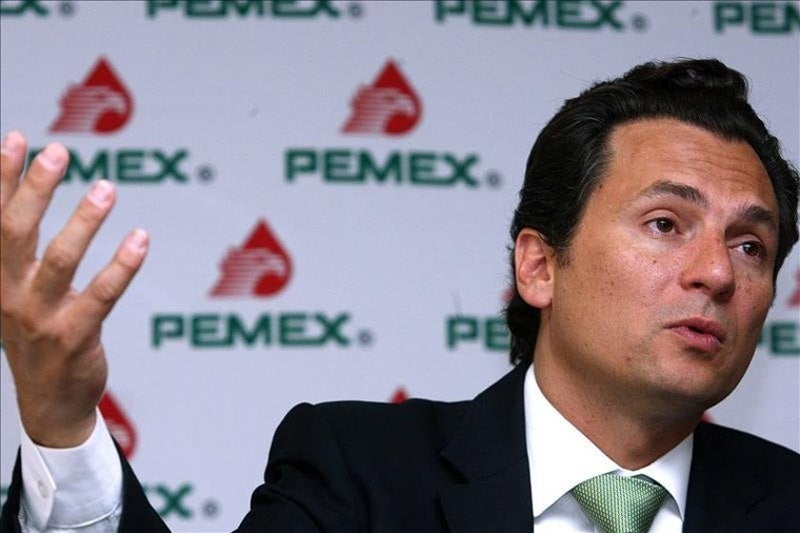 El exdirigente de Petróleos Mexicanos, durante un evento