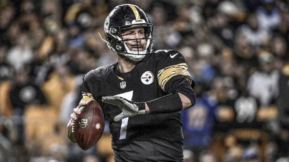 Ben Roethlisberger durante un juego con Pittsburgh