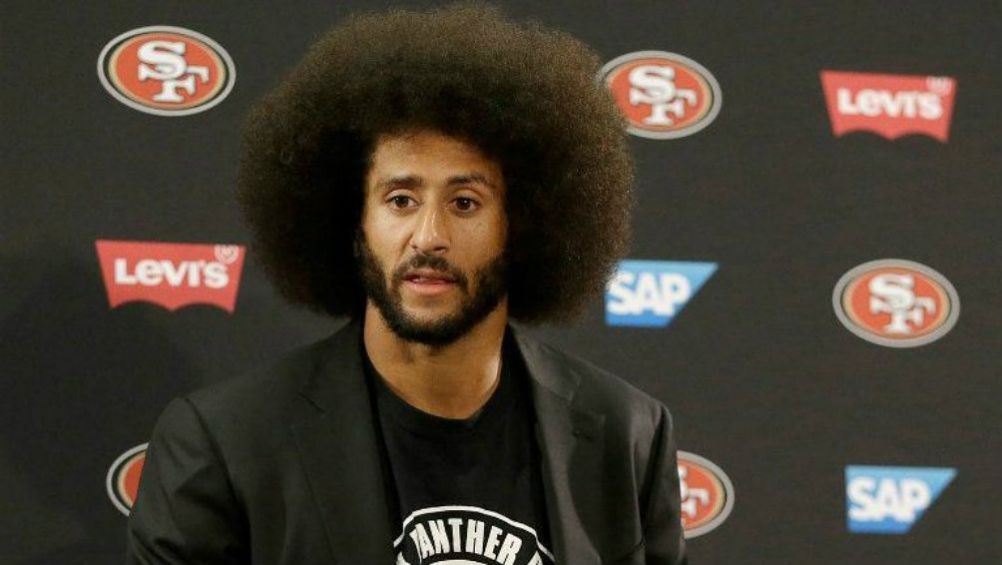 Colin Kaepernick, en conferencia de prensa