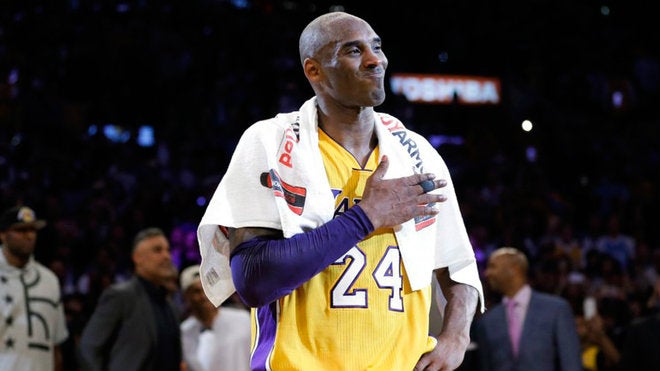 Black Mamba en partido con los Lakers