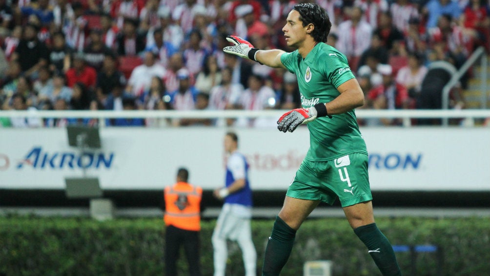 Toño Rodríguez durante un partido de Chivas