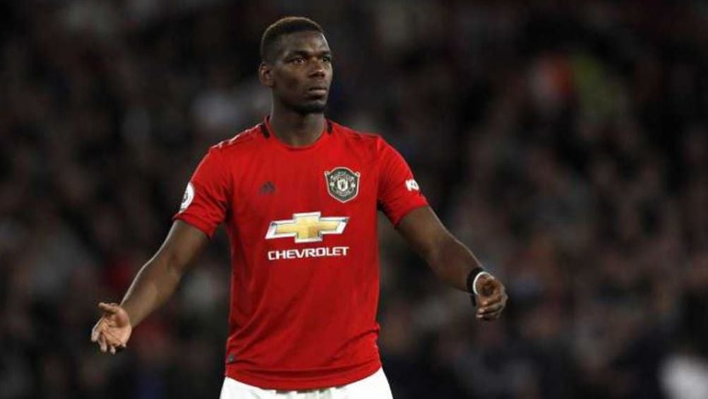 Paul Pogba, en un juego con el Manchester United