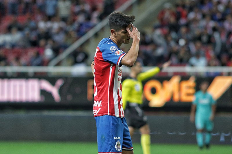 El delantero de Chivas lamenta un error contra Cruz Azul