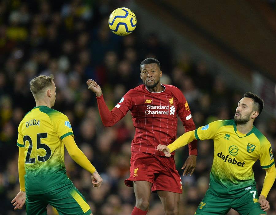 Liverpool derrotó al Norwich City