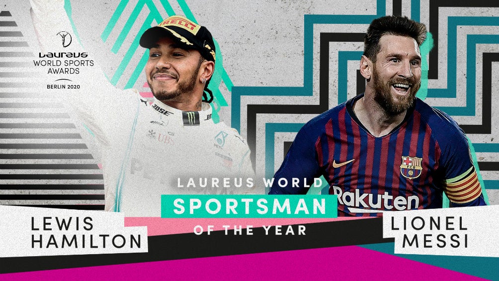 Lionel Messi y Lewis Hamilton, ganadores del Premio Laureus 2020