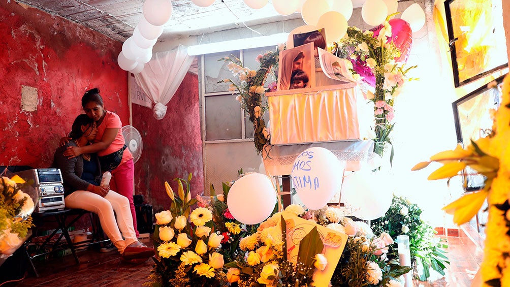 El funeral de la pequeña Fátima en Tulyehualco