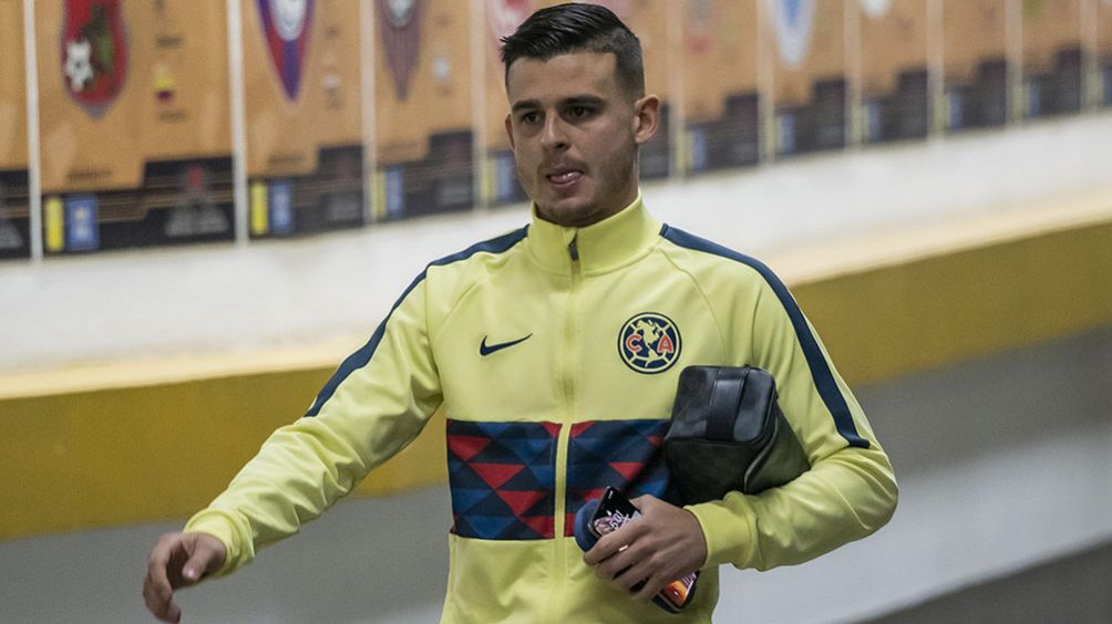 Nicolás Benedetti, previo a un juego con el América