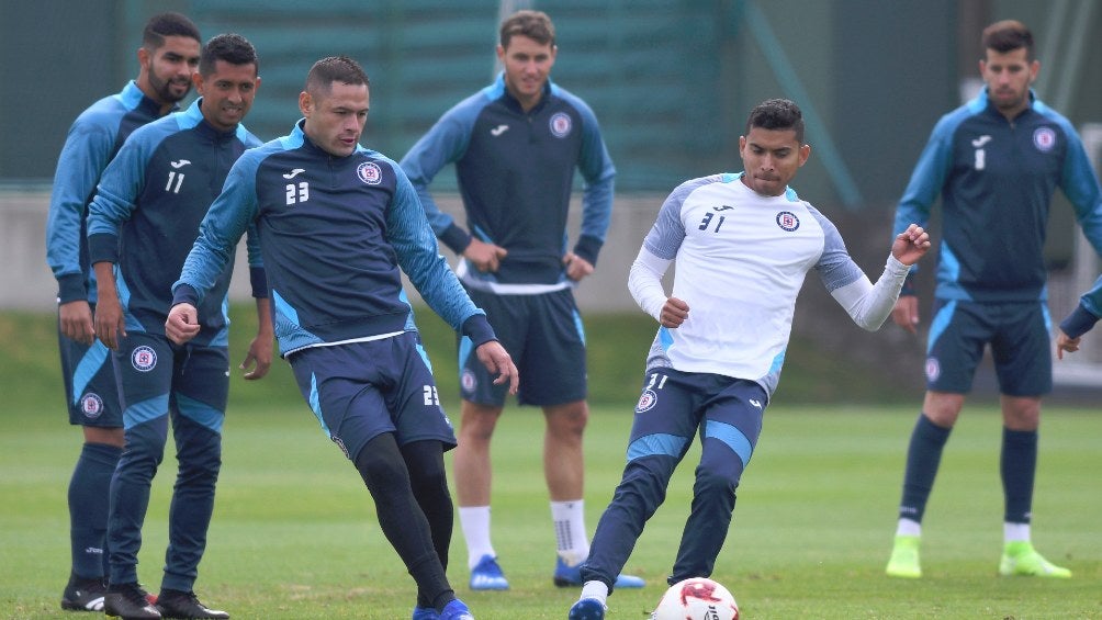 Pablo Aguilar en entrenamiento