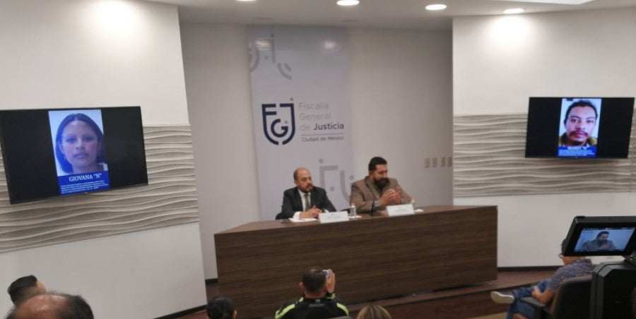 FGJ CDMX dio conocer los rostros de los presuntos culpables