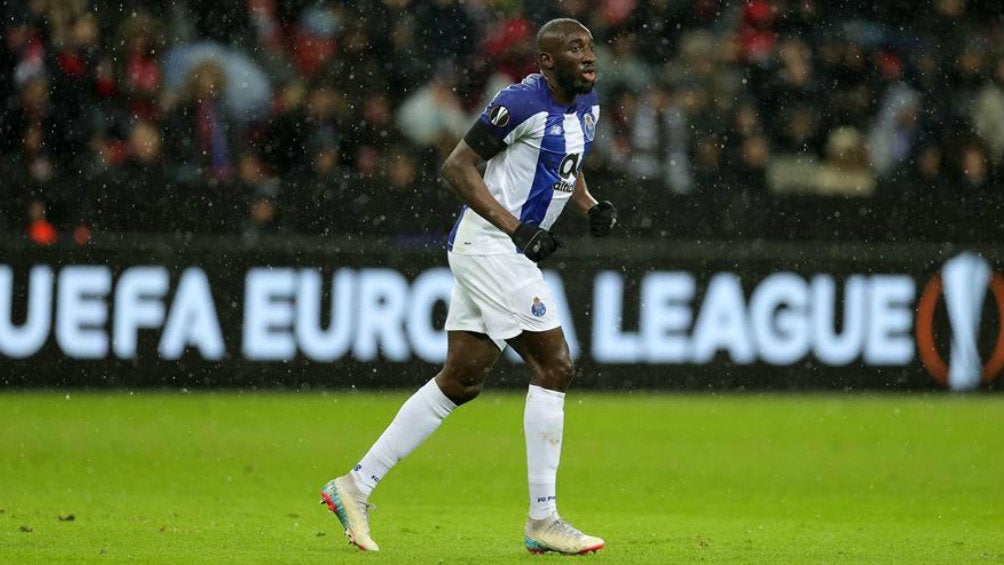 Moussa Marega, durante un juego con el Porto