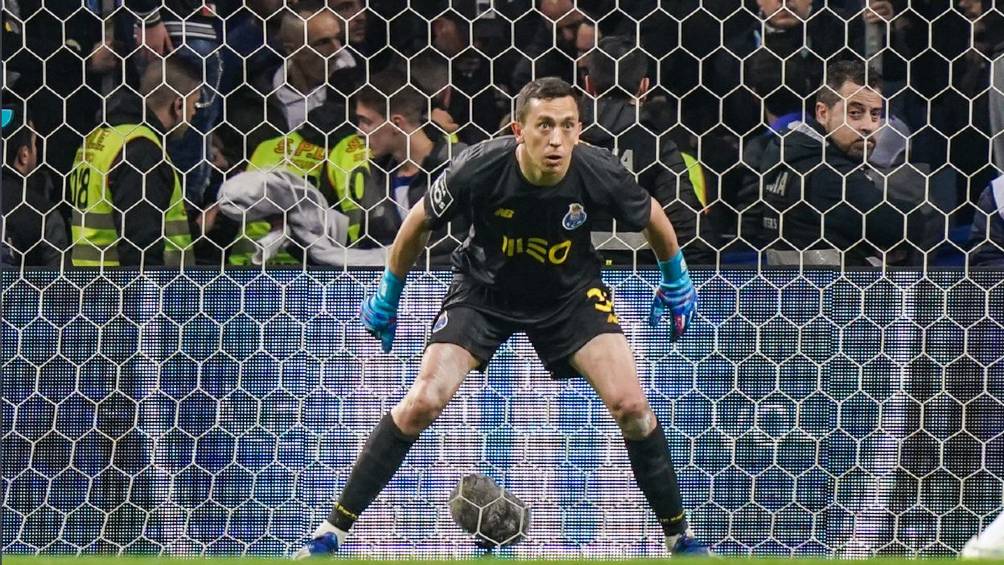 Agustín Marchesin en un juego con el Porto