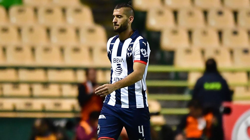 Nico Sánchez durante un duelo con Rayados en el C2020