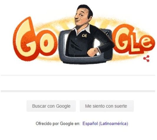 Pintoresco doodle de Google