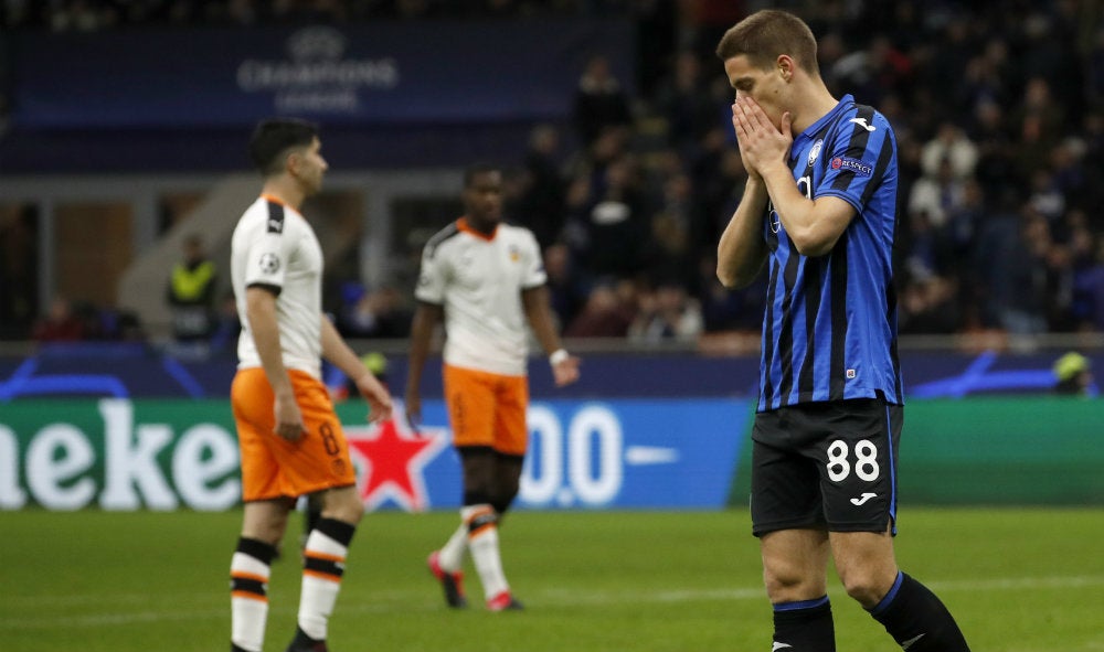 Mario Pasalic durante un partido con Atalanta