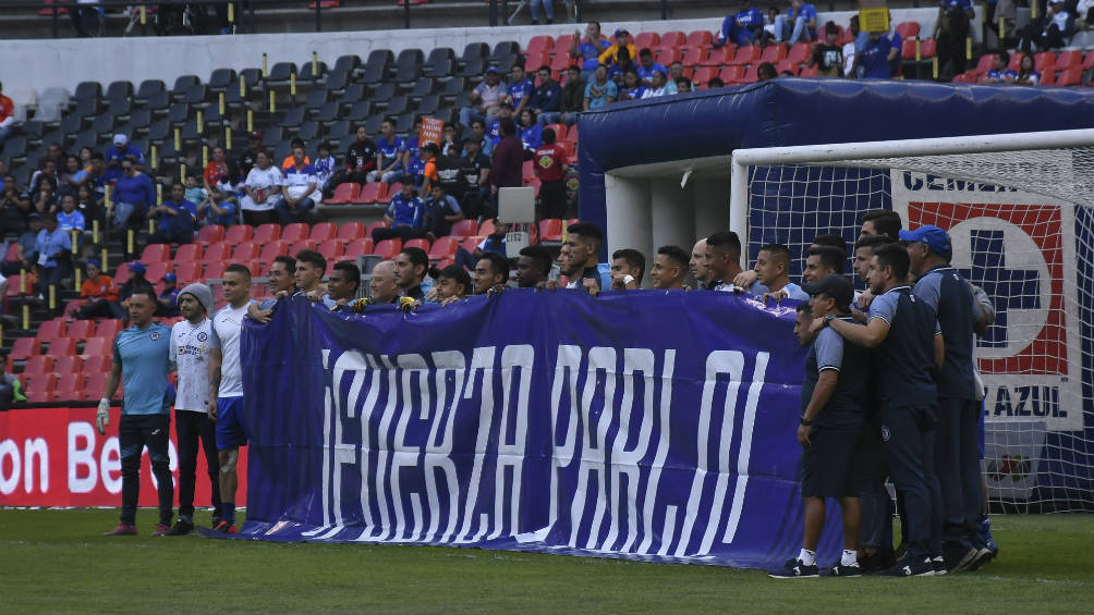 Cruz Azul mostró su apoyo hacia el paraguayo