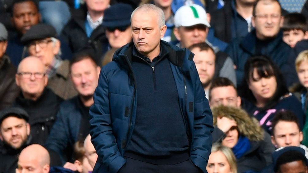 Mourinho, en el juego ante Chelsea