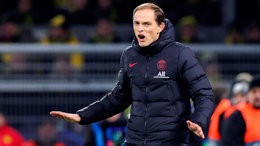 Thomas Tuchel lanza un grito en un juego de PSG