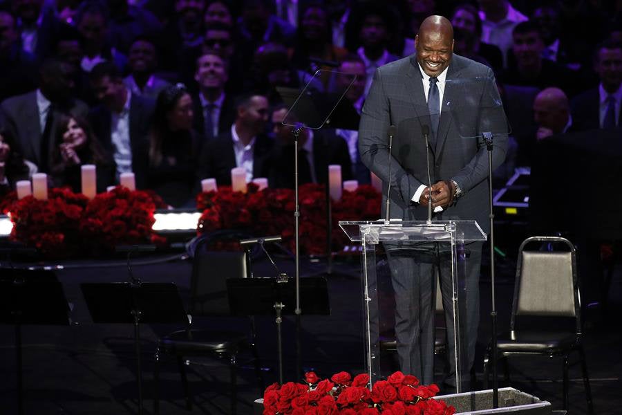 Shaquille O'Neal en el Staples Cente