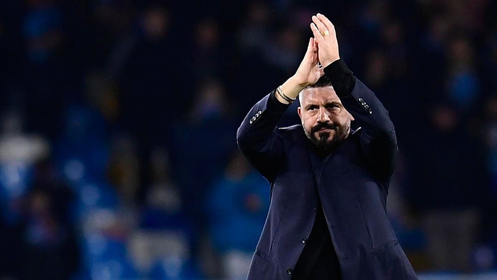 Gennaro Gattuso habló tras el partido contra Barcelona