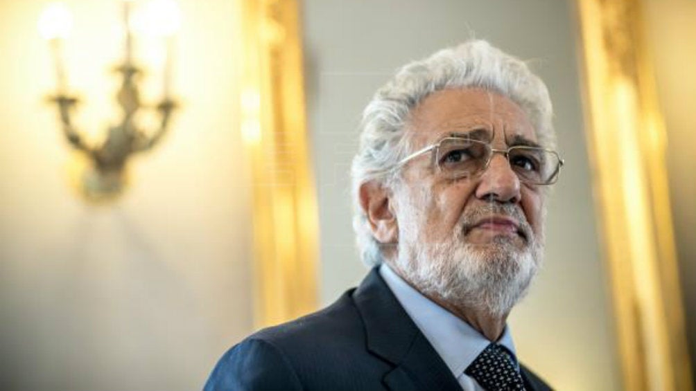 Plácido Domingo aceptó responsabilidad en acusaciones de abuso sexual