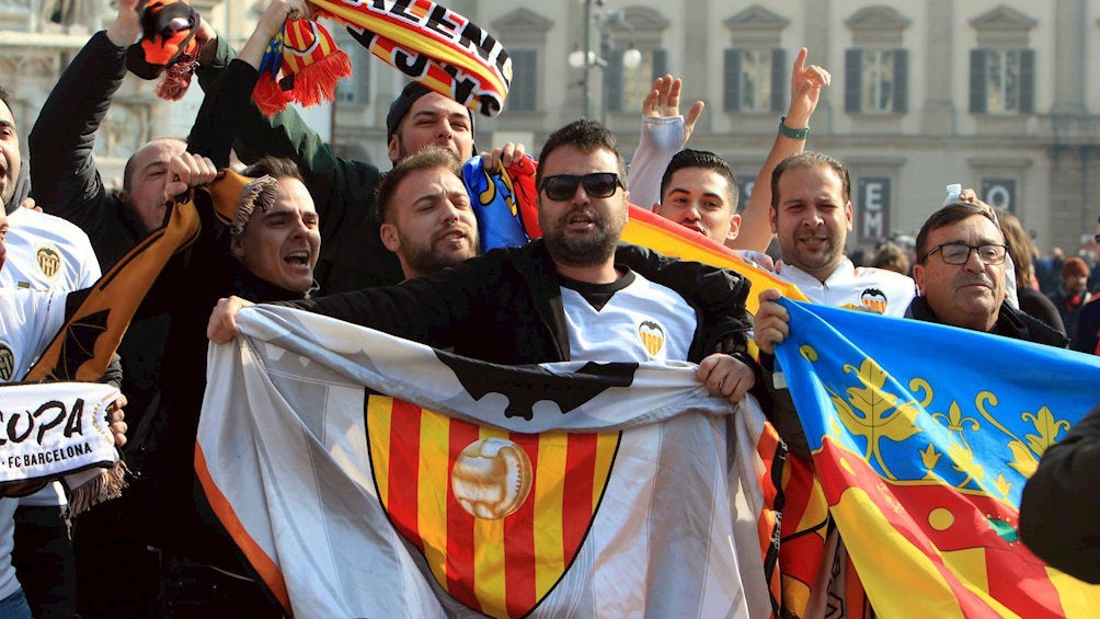 Aficionados del Valencia en Italia