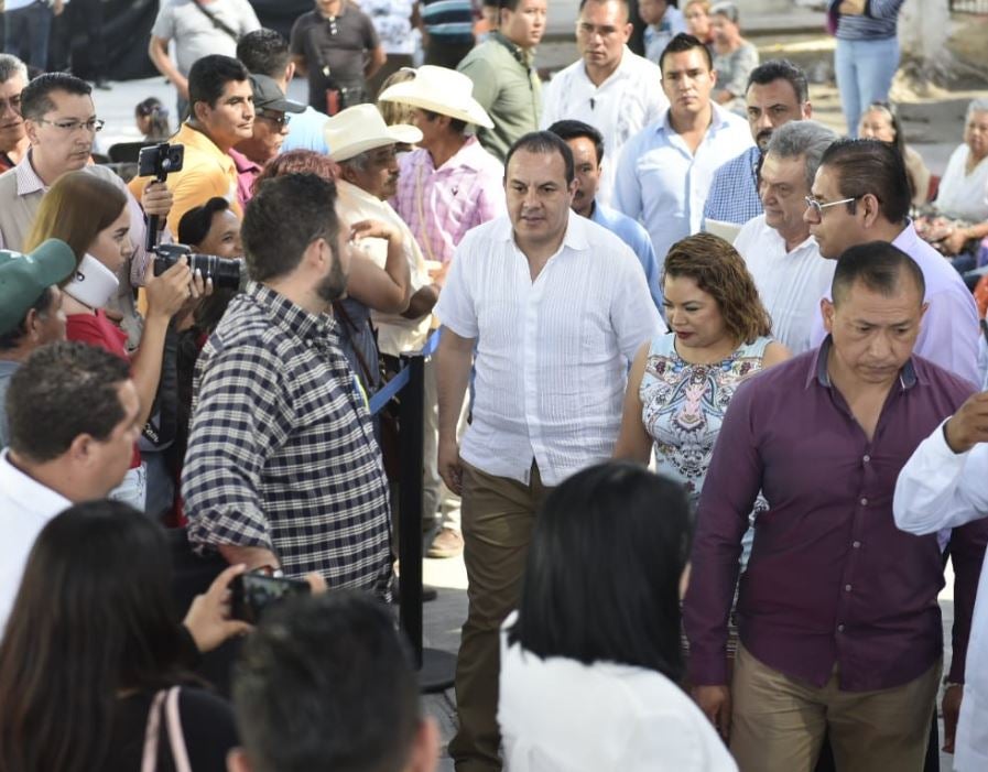 Cuauhtémoc Blanco en el evento para festejar al mariachi