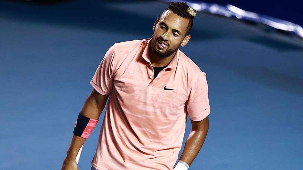 Nick Kyrgios, durante el AMT