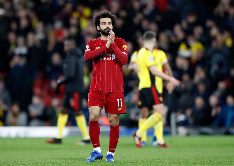 Salah lamenta la derrota del Liverpool 