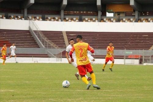 Un jugador de la UAG durante un partido