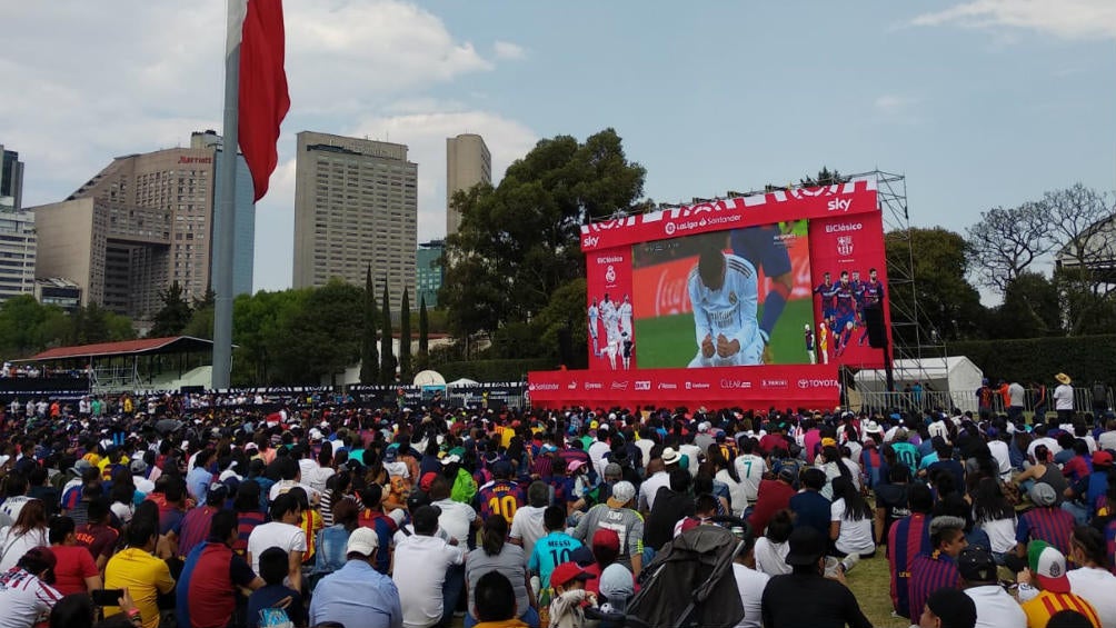 El Fan Fest de la CDMX para ver El Clásico