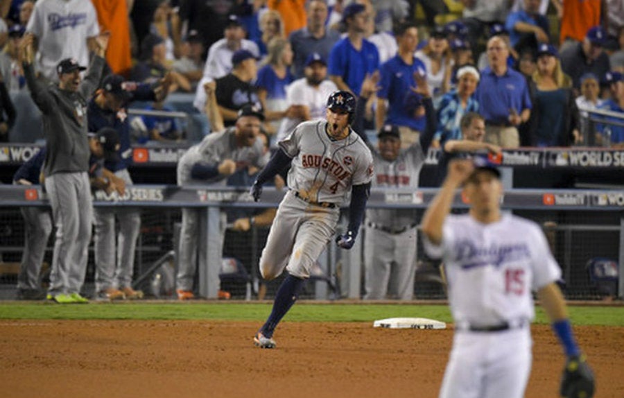 Los Astros derrotaron en la Serie Mundial de 2017 a los Dodgers